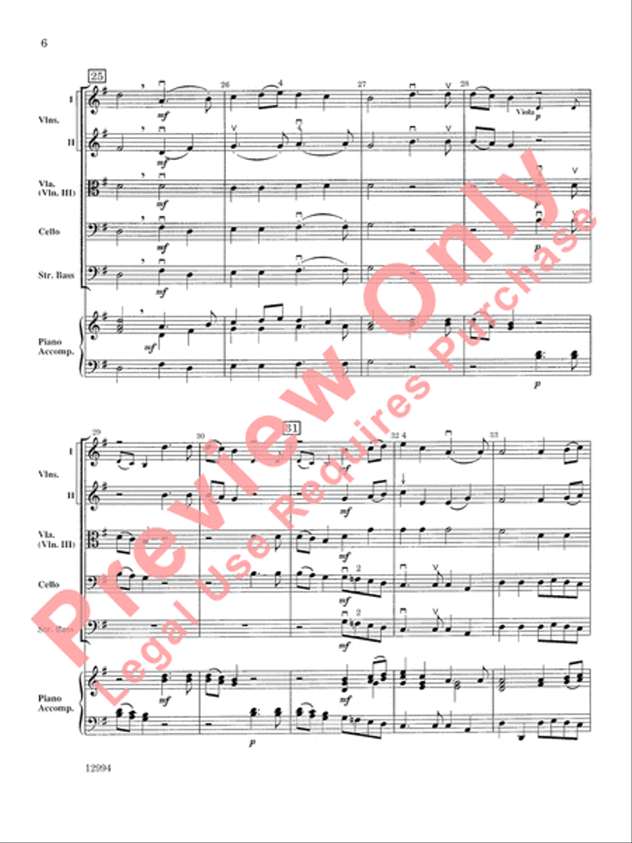 Overture Overture String Orchestra scores gallery preview page 7
