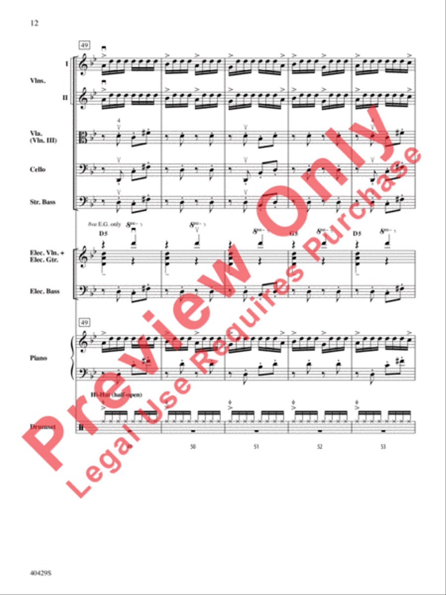 Wish Liszt Wish Liszt String Orchestra scores gallery preview page 13