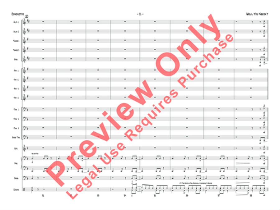 Well You Needn't Jazz Ensemble scores gallery preview page 12
