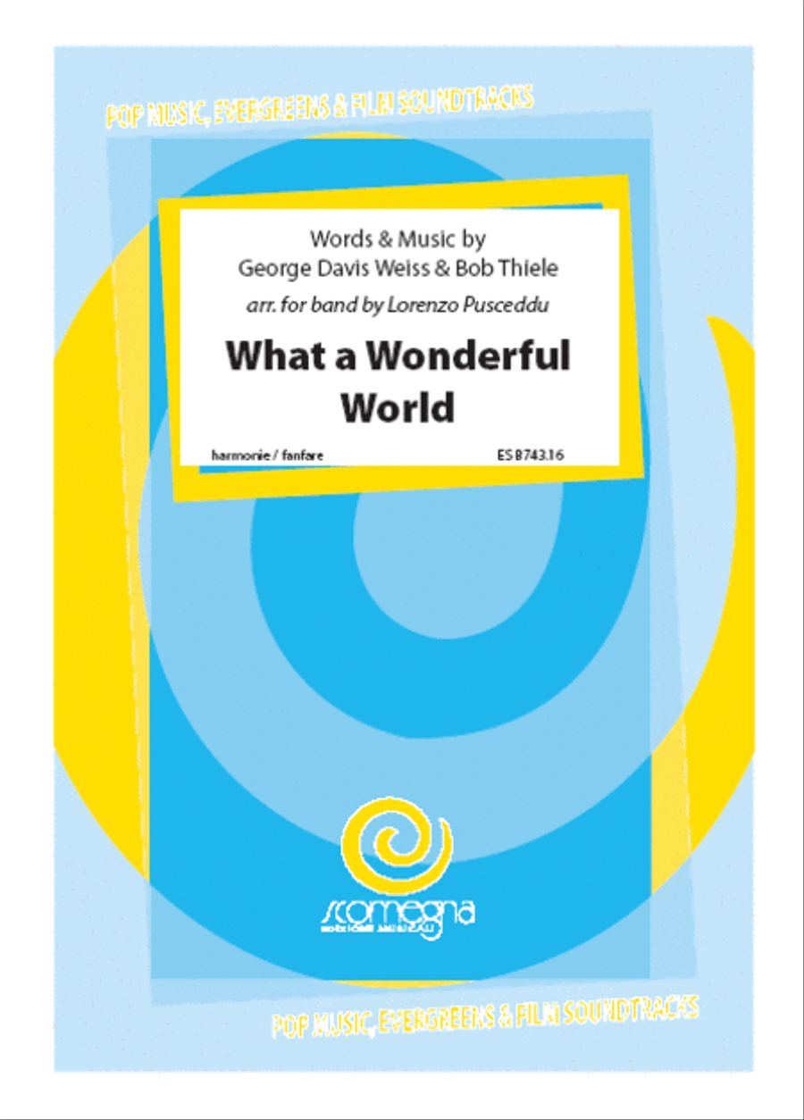 What a Wonderful World What a Wonderful World Concert Band scores gallery preview page 1
