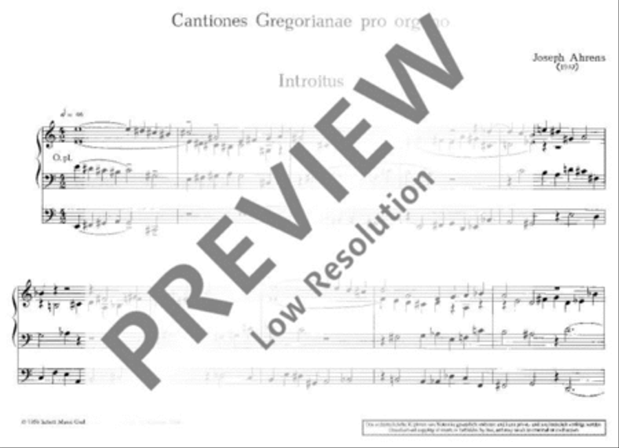 Cantiones Gregorianae pro organo Organ scores gallery preview page 7