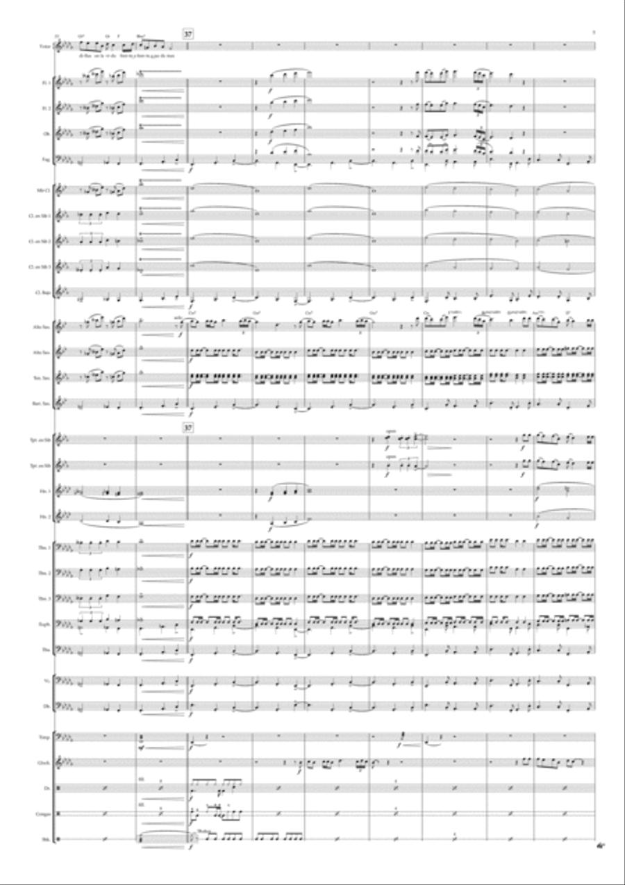 Encadenados Encadenados Concert Band scores gallery preview page 5
