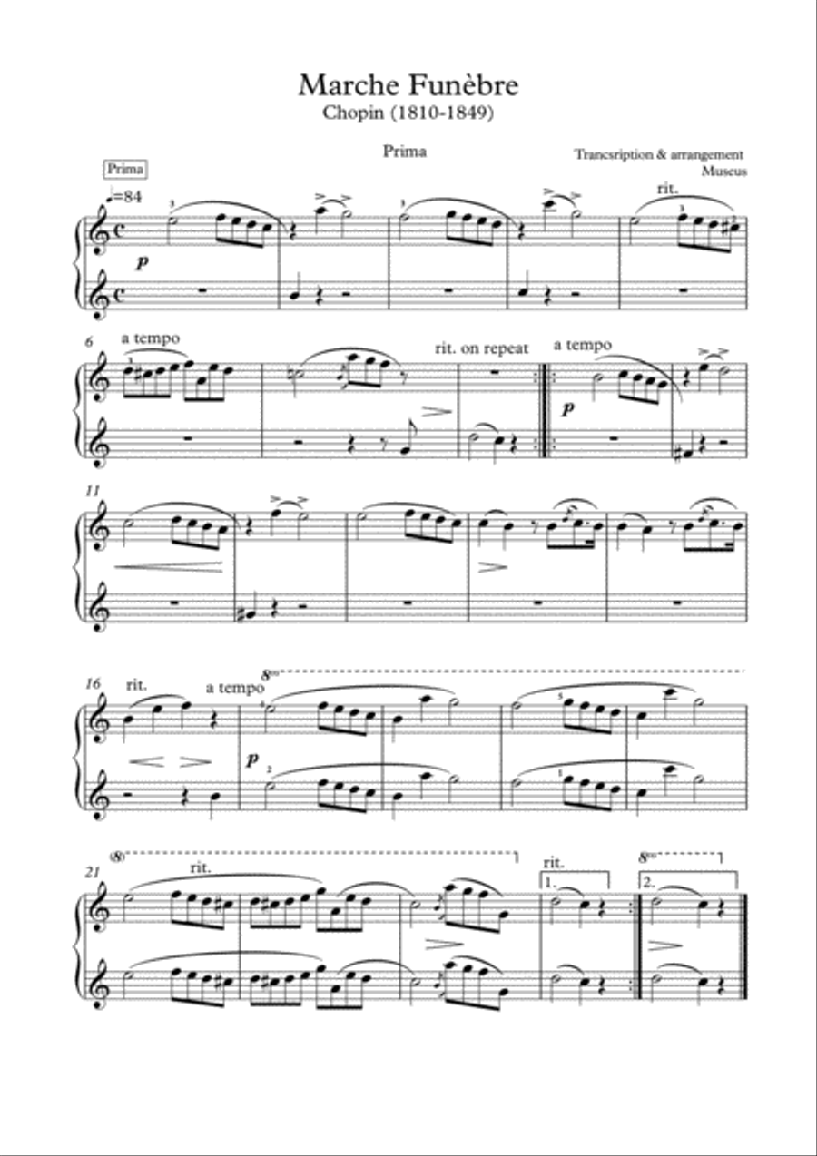 Piano Duets Classic Romantic 1 Piano, 4-Hands scores gallery preview page 2