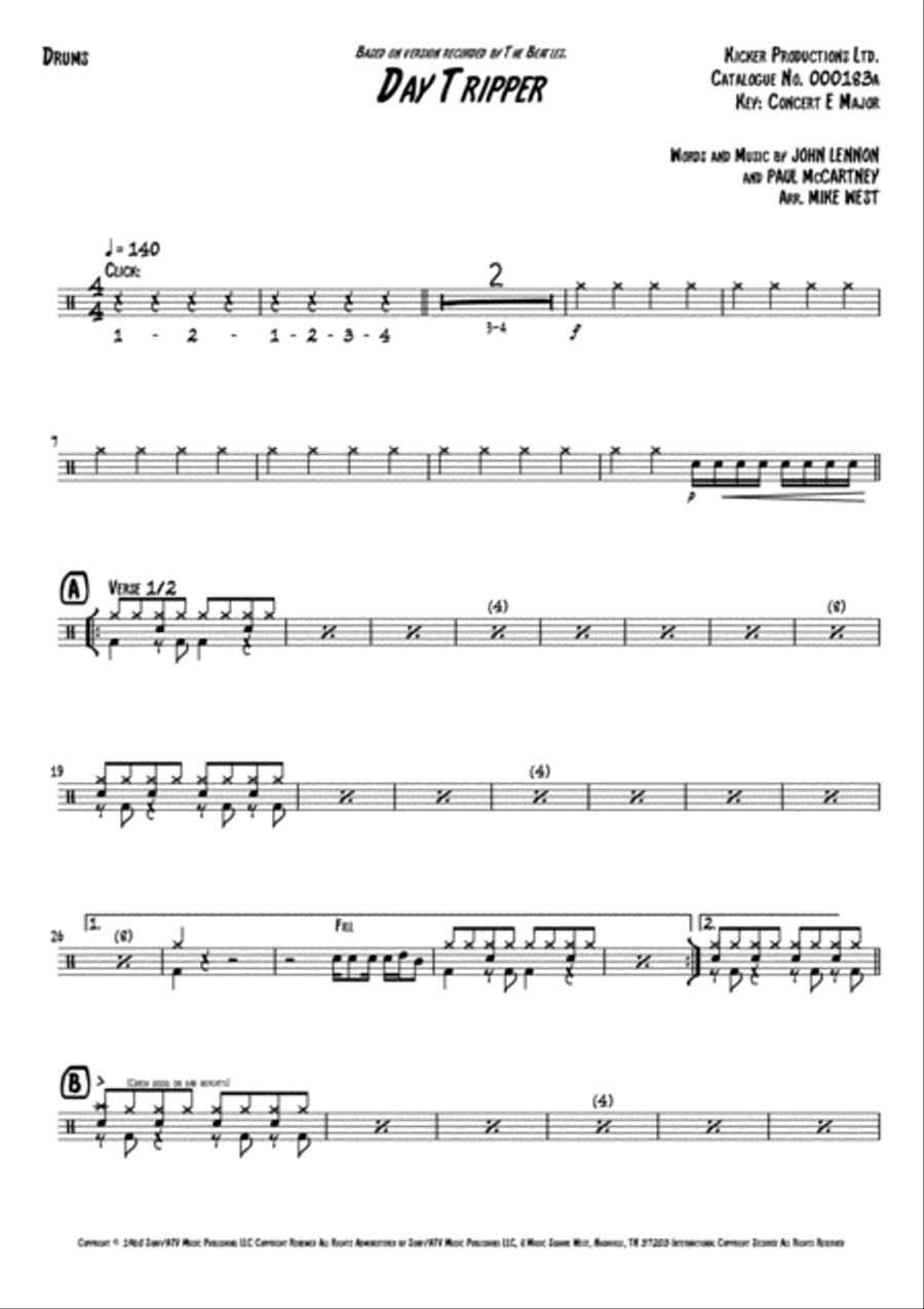 Day Tripper Small Ensemble scores gallery preview page 2