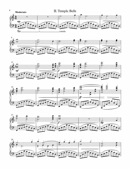 Four Short Pieces, for Solo Piano image number null