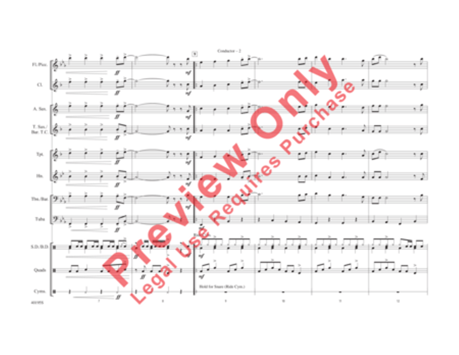 She Loves You She Loves You Marching Band scores gallery preview page 9