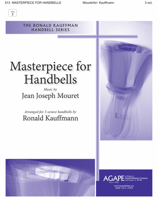 Book cover for Masterpiece for Handbells