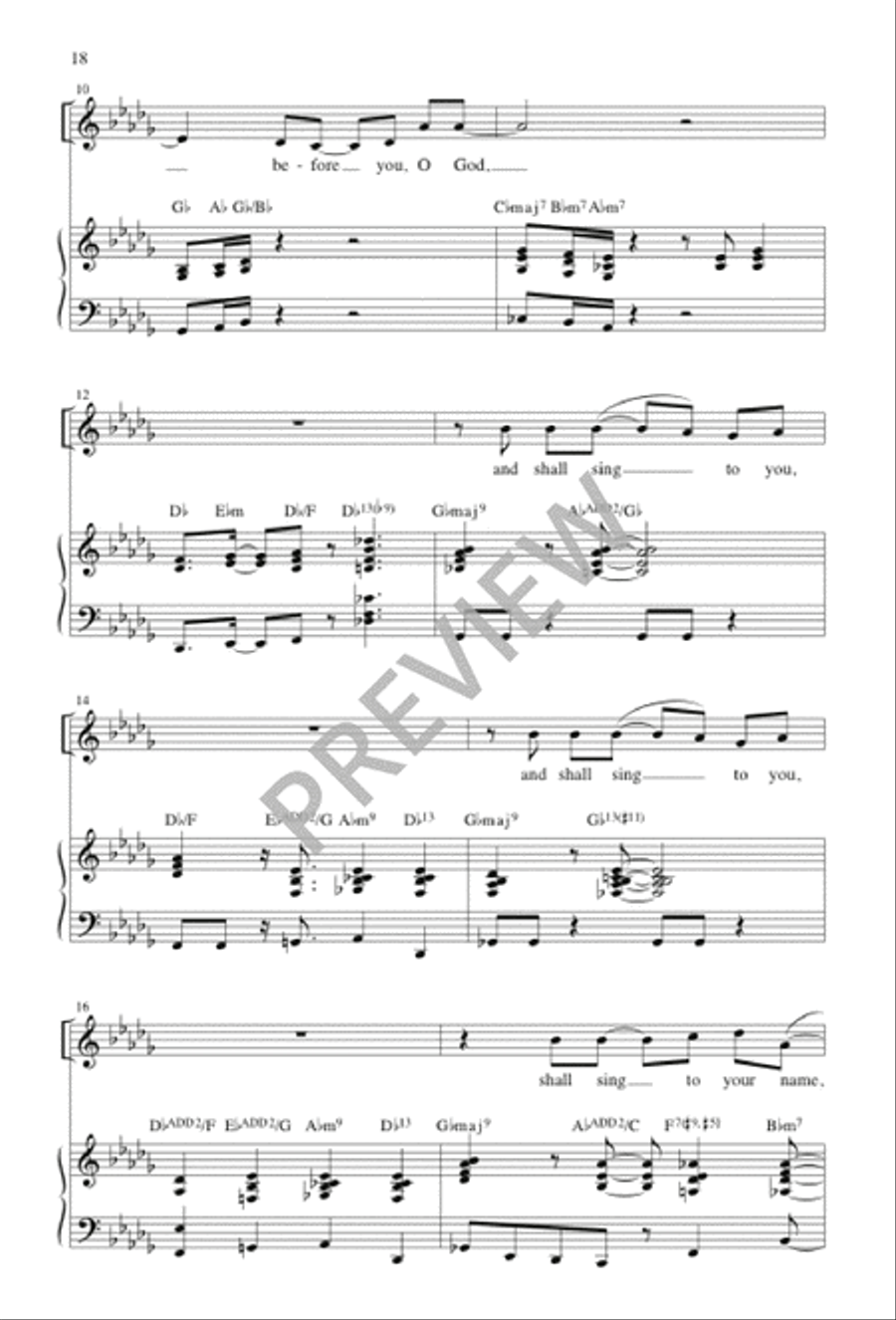 Honey from the Rock - Volume 1 4-Part scores gallery preview page 19