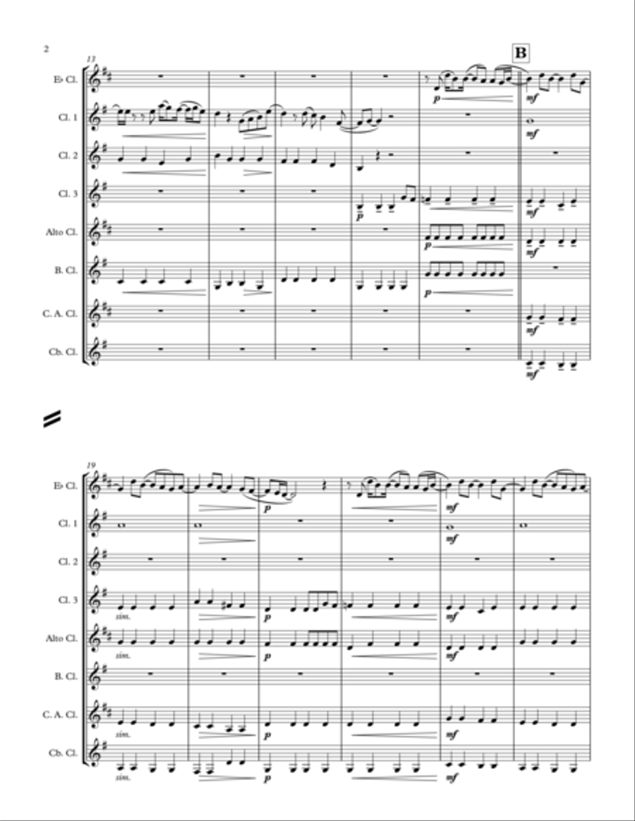 Hey Jude Woodwind Ensemble scores gallery preview page 4