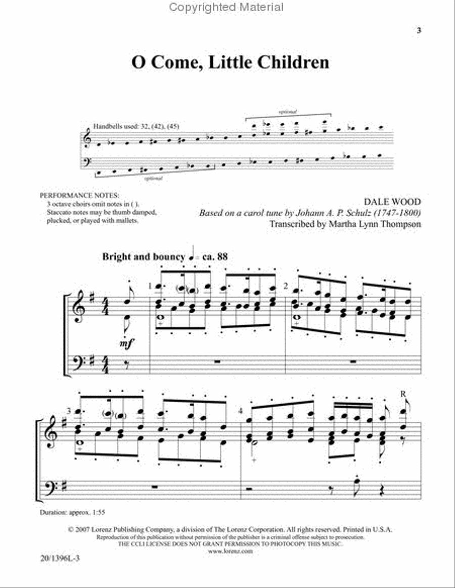 Ring We All of Christmas Ring We All of Christmas 5-Octaves scores gallery preview page 2