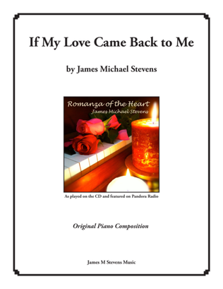 Book cover for If My Love Came Back to Me