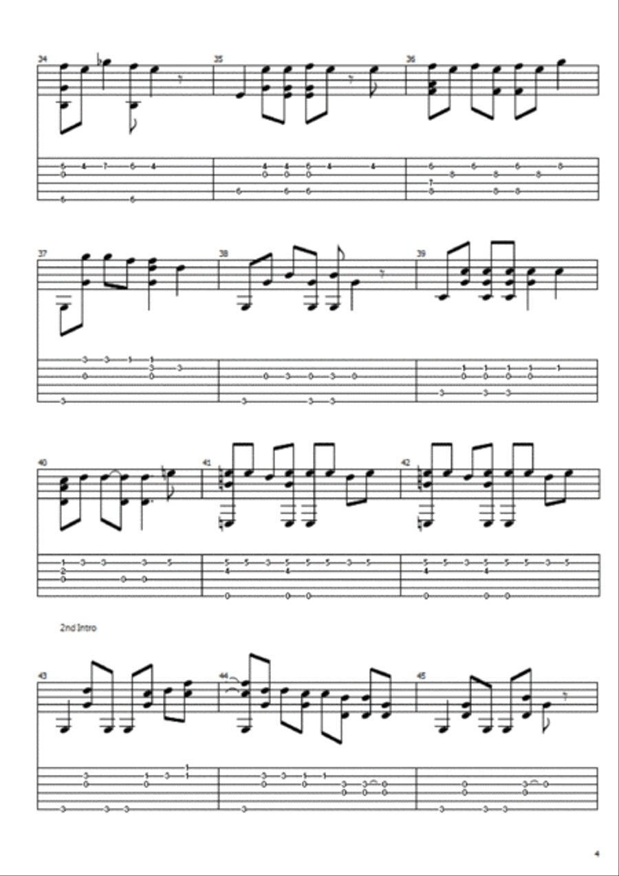 Money For Nothing Money For Nothing Electric Guitar scores gallery preview page 4