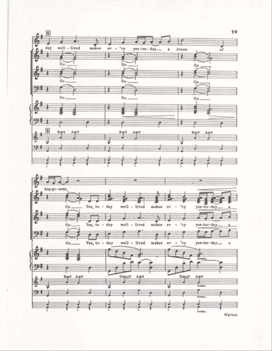 Look to this Day (Vocal Score) Divisi scores gallery preview page 19