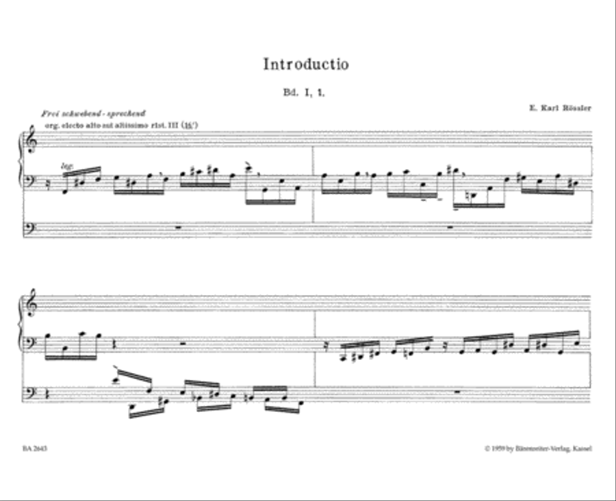 Introductio for Organ Introductio for Organ Organ Solo scores gallery preview page 2