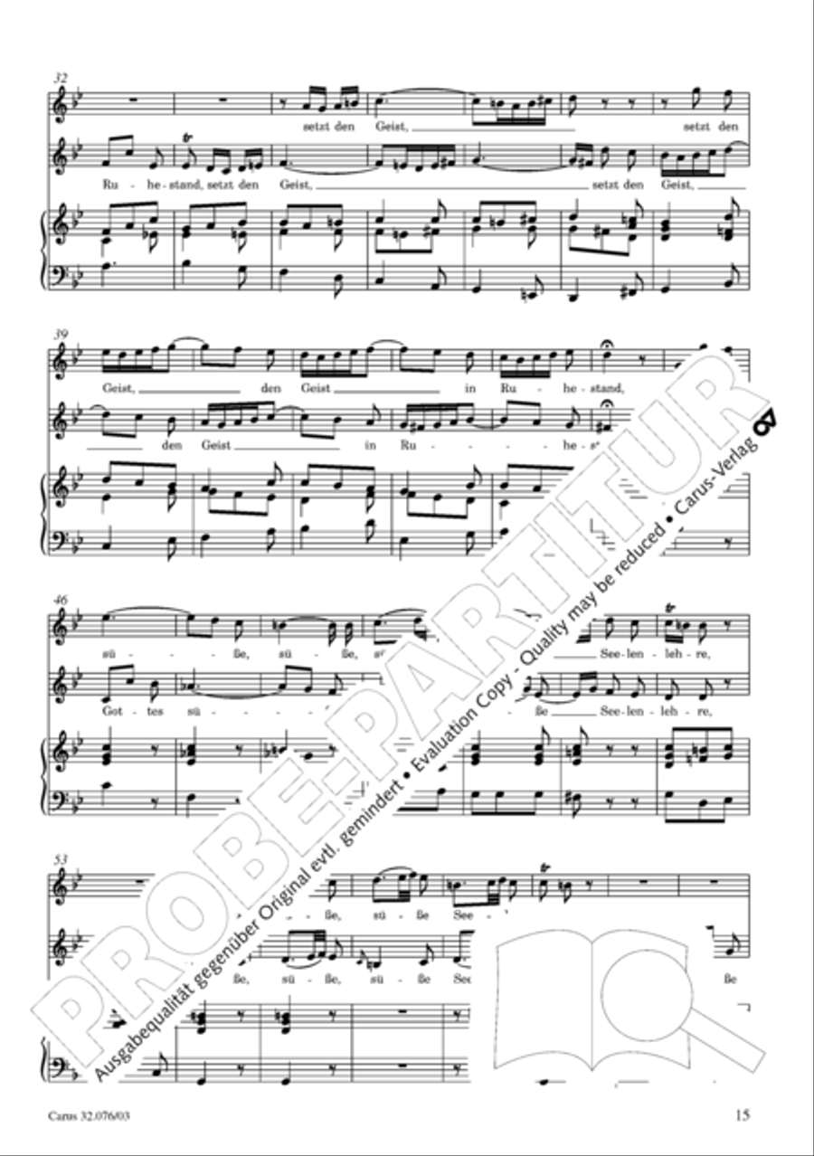 Blessed are all those who fear God (Wohl dem, der den Herren furchtet) SA scores gallery preview page 16