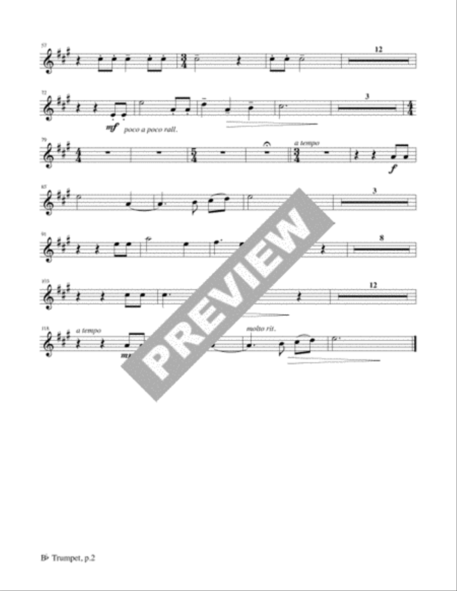 Magnificat - Instrument edition Flugelhorn scores gallery preview page 2