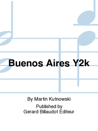 Book cover for Buenos Aires Y2K