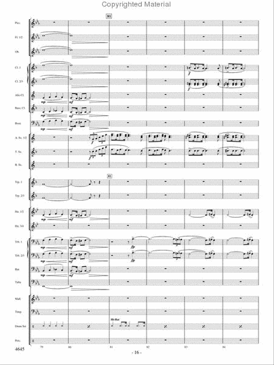 New York: 1927 Concert Band scores gallery preview page 15