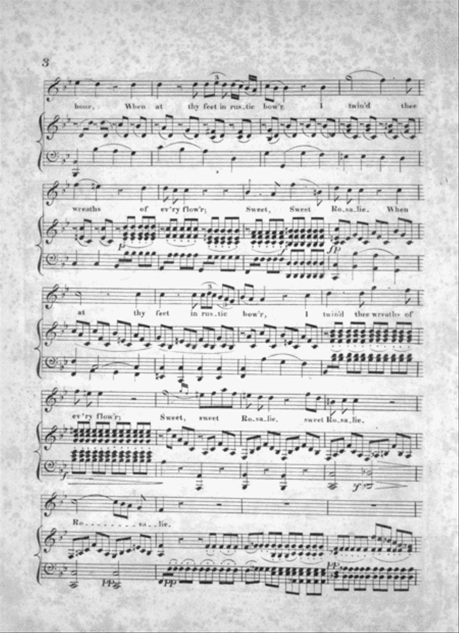 Rosalie. Cantata Voice scores gallery preview page 3