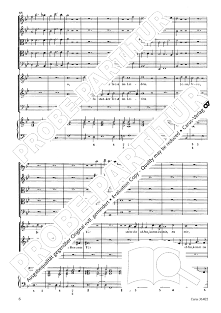 Kommst du, Licht der Heiden Choir scores gallery preview page 7