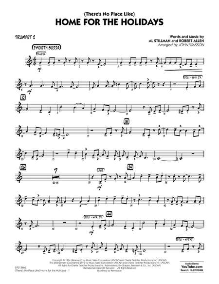 (There's No Place Like) Home for the Holidays (arr. John Wasson) - Trumpet 2