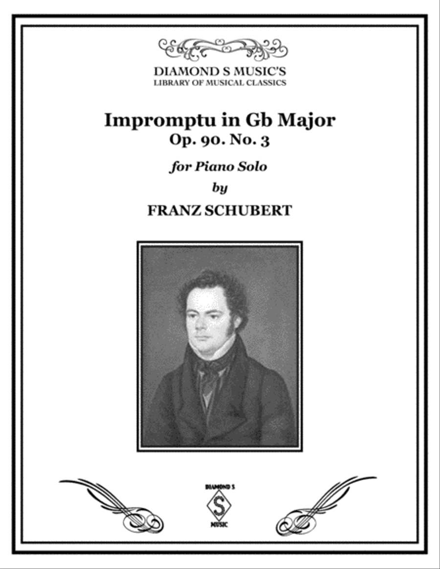 Impromptu No.3 in Gb Major - Franz Schubert - Piano Solo Piano Solo scores gallery preview page 2
