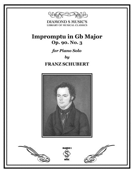Impromptu No.3 in Gb Major - Franz Schubert - Piano Solo image number null