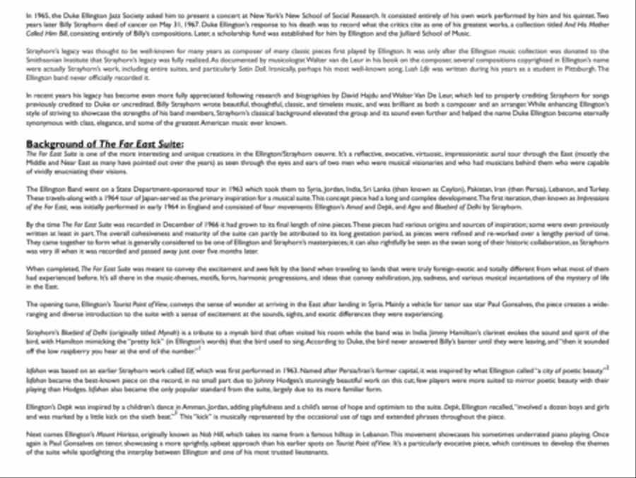 Blue Pepper (From The Far East Suite) Big Band scores gallery preview page 4