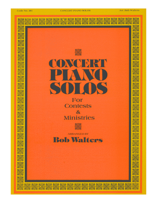 Book cover for Concert Piano Solos-Digital Download