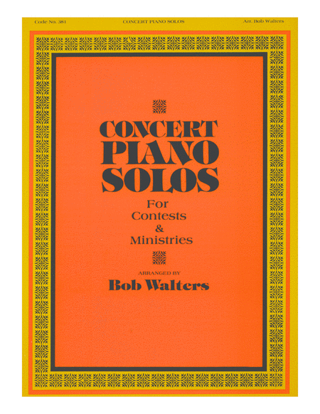 Concert Piano Solos-Digital Download
