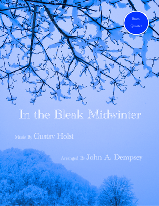 Book cover for In the Bleak Midwinter (Brass Quartet): Trumpet, Horn in F, Trombone and Tuba