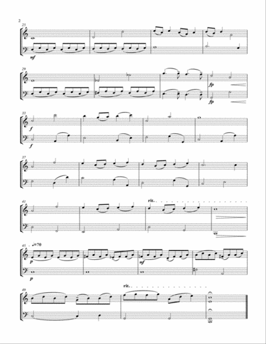 Over The Rainbow (from The Wizard Of Oz) String Duet scores gallery preview page 2