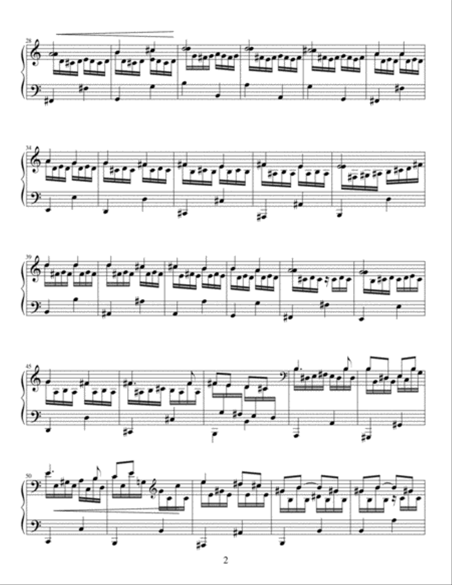 The Time in Between - Piano Solo Piano Solo scores gallery preview page 2