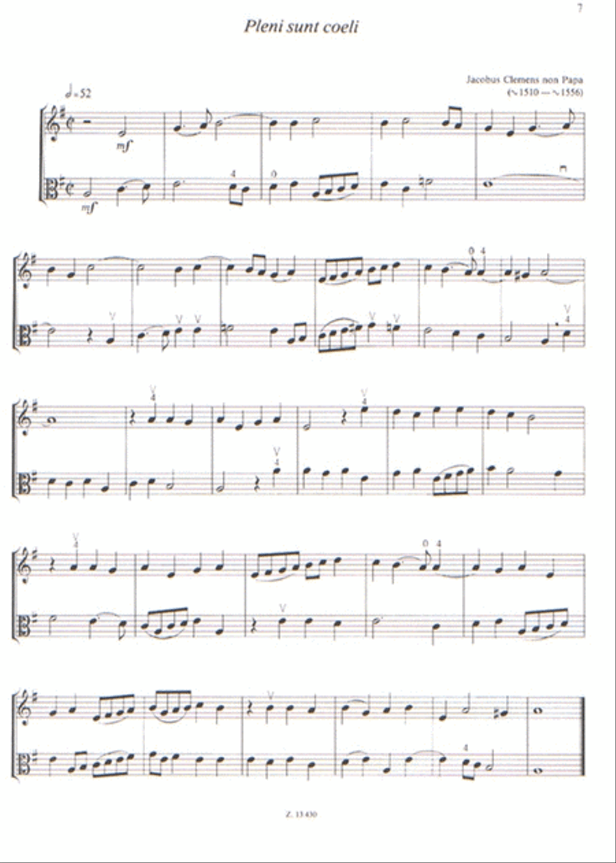 Duos für Violine und Viola für Anfänger I Duos für Violine und Viola für Anfänger I String Duet scores gallery preview page 3