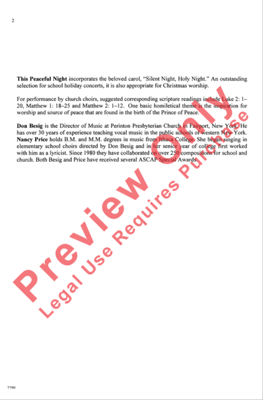This Peaceful Night This Peaceful Night 2-Part scores gallery preview page 2
