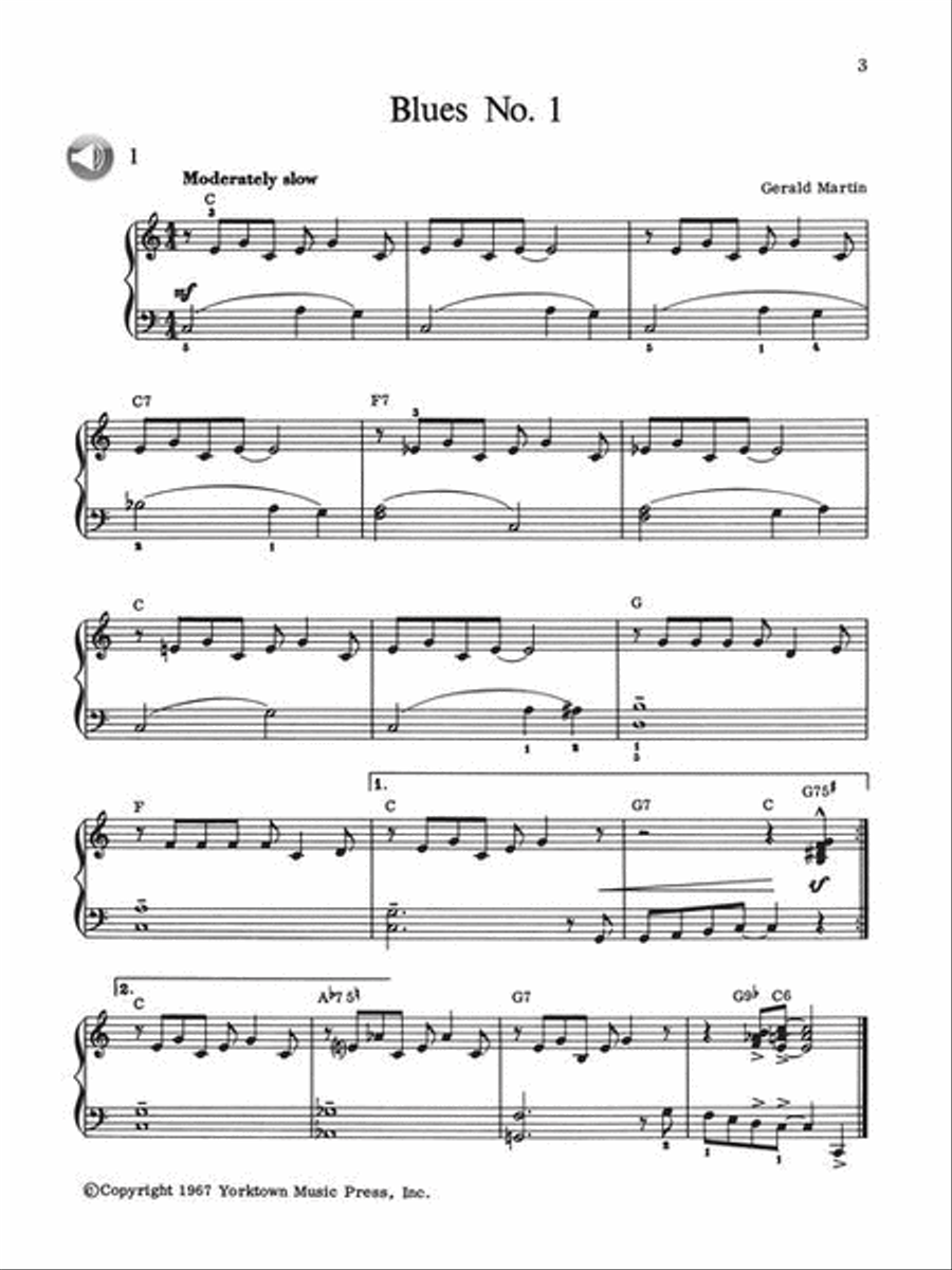 The Joy of Boogie and Blues (with Audio) Piano Solo scores gallery preview page 6