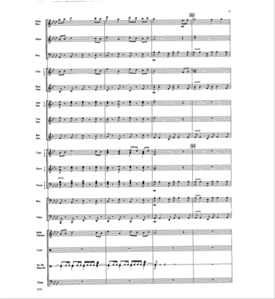 Encomium Encomium Concert Band scores gallery preview page 14