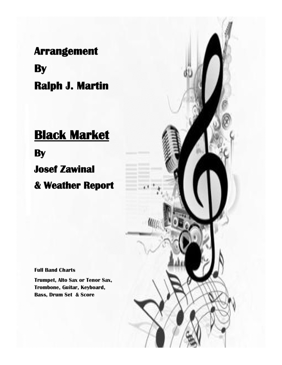 Black Market Black Market Jazz Ensemble scores gallery preview page 1
