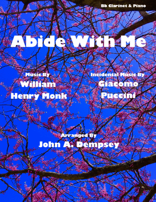 Book cover for Abide with Me (Clarinet and Piano)