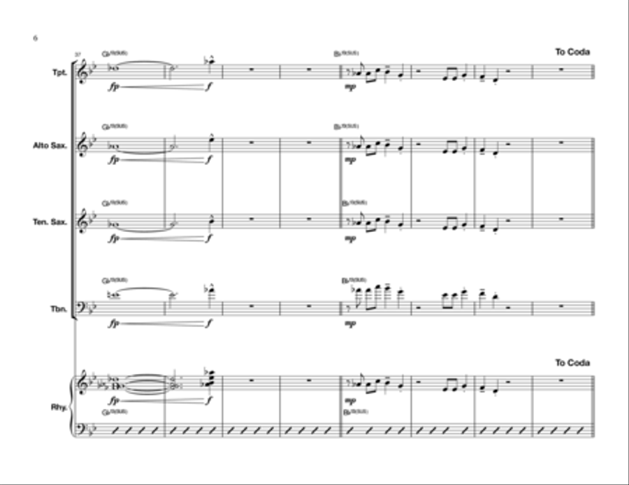 Black Jacket Black Jacket Jazz Ensemble scores gallery preview page 6
