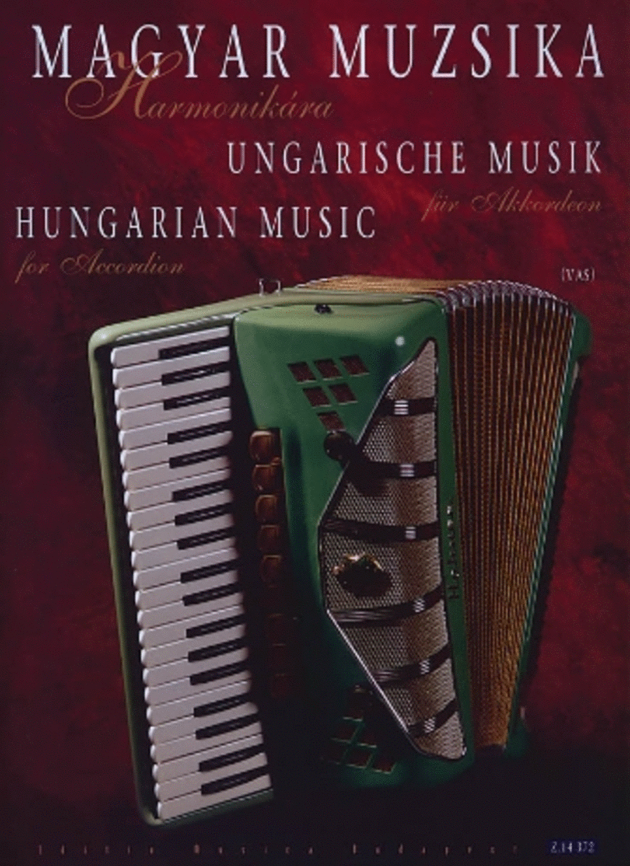 Hungarian Music for Accordion Accordion scores gallery preview page 1