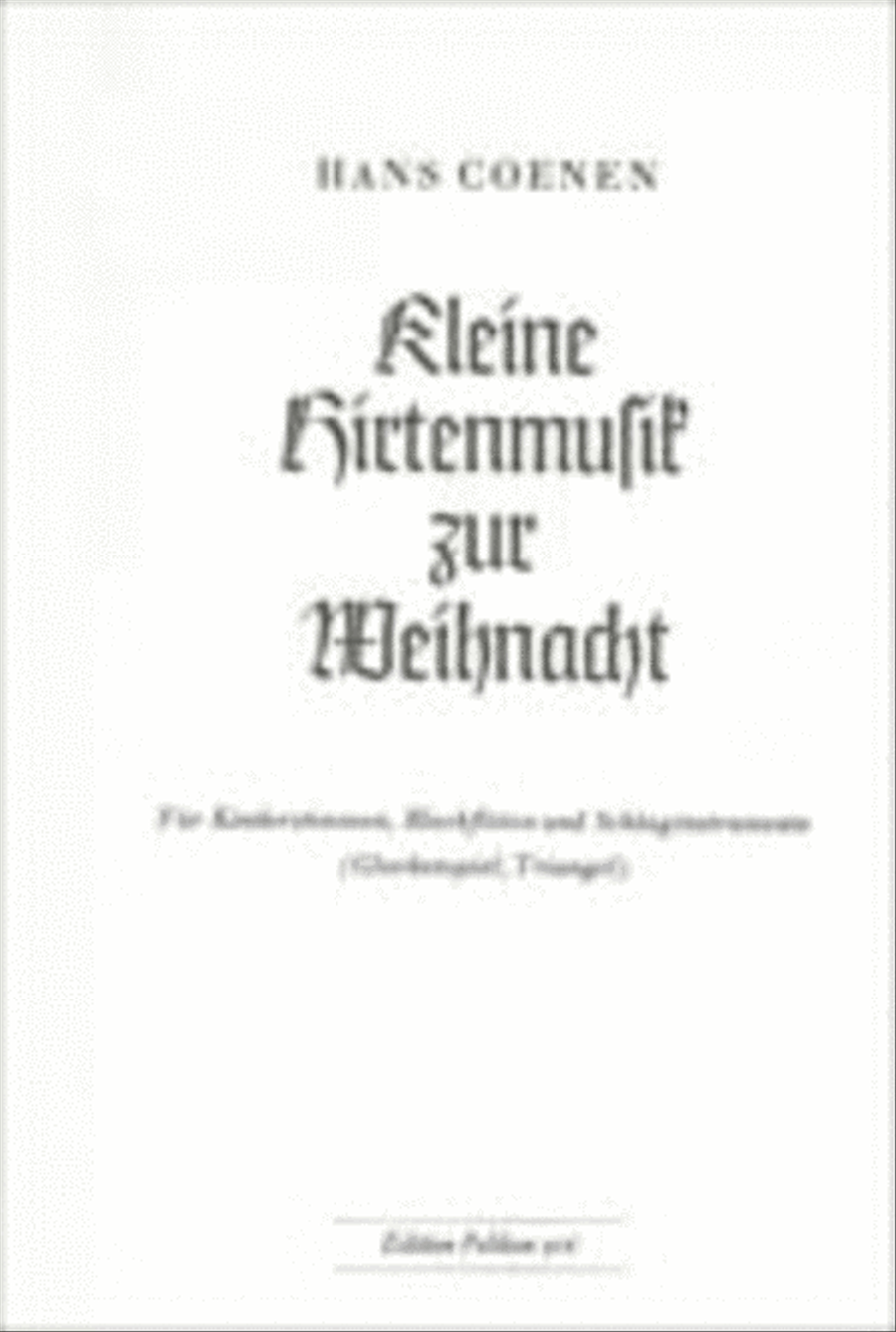 Kleine Hirtenmusik Choir scores gallery preview page 1