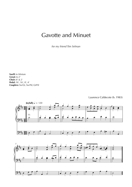 Gavotte and Minuet