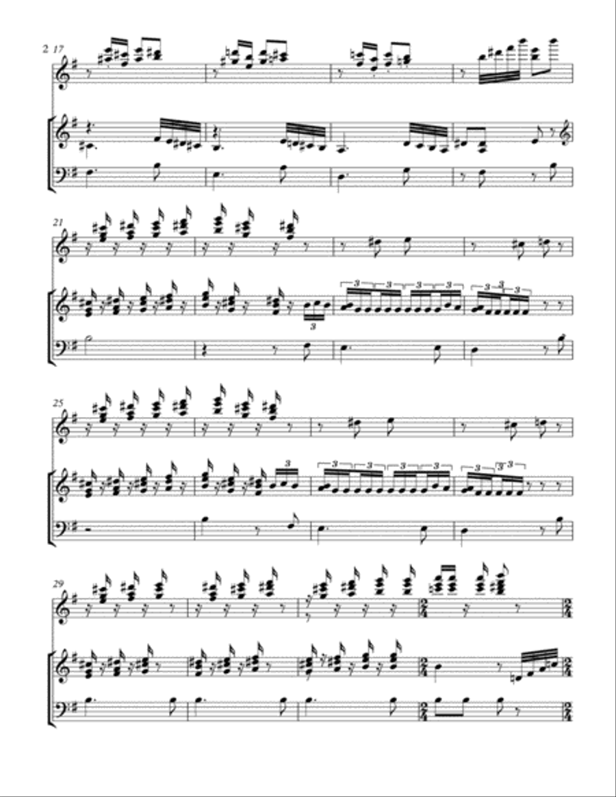 Nutcracker - Dance Of The Sugar Plum Fairy Set of Parts scores gallery preview page 2