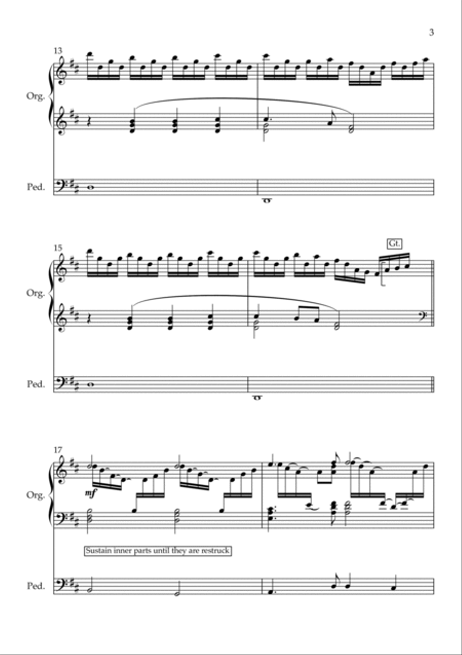 Test Drive Organ Solo scores gallery preview page 5