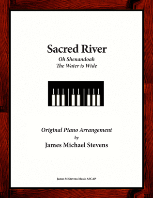 Book cover for Sacred River - Oh Shenandoah/The Water is Wide