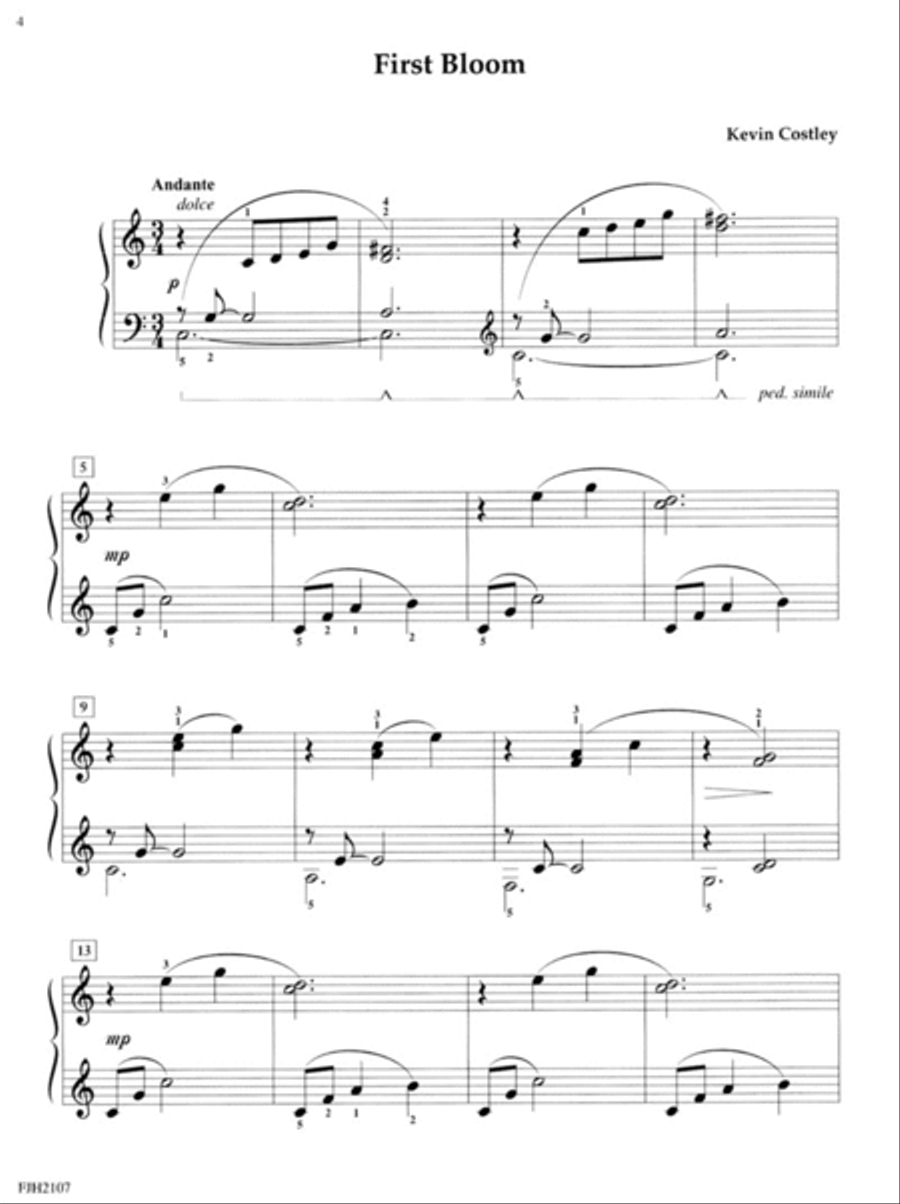 Spring Portraits Piano Solo scores gallery preview page 2