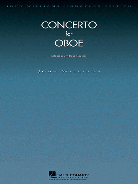 John Williams : Concerto for Oboe