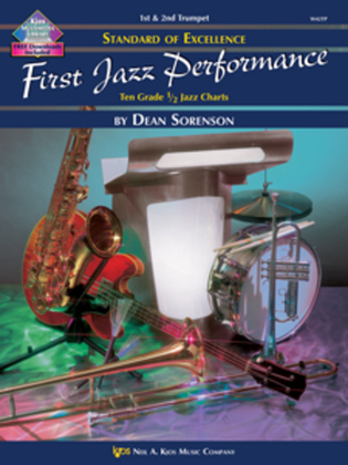 Book cover for Standard of Excellence First Jazz Performance-Bb Tenor Saxophone