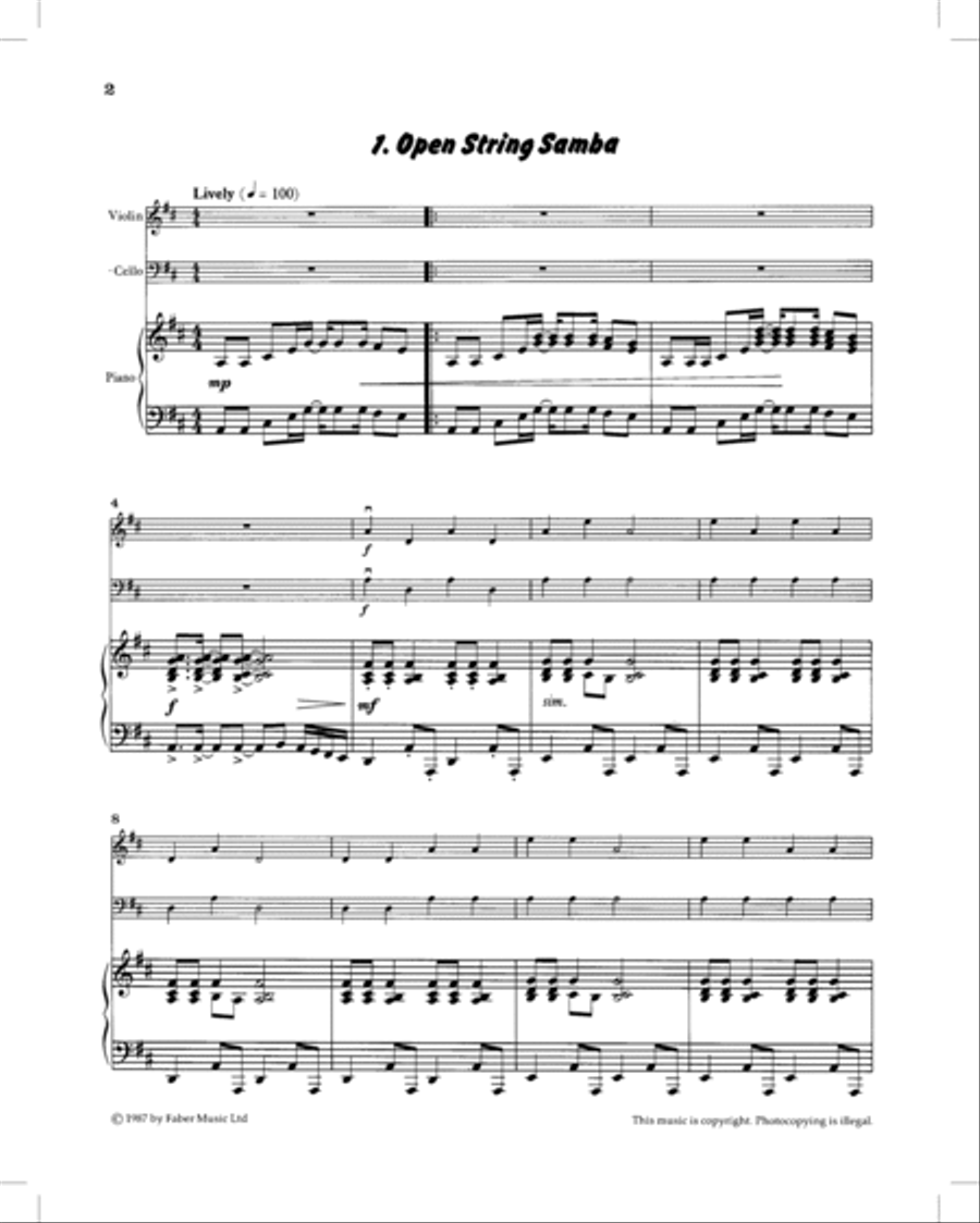 Stringpops 1 Stringpops 1 Easy Piano scores gallery preview page 3